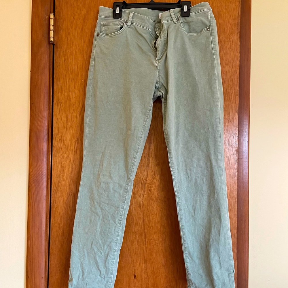 Loft Green Jeans